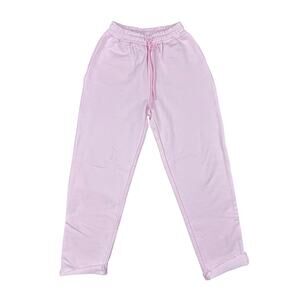 MyOutfitOnline - Drawstring Waist Jogger Pants in Baby Pink